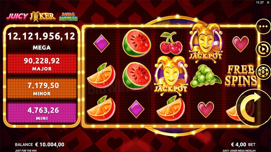 Juicy Joker: Mega Moolah - Kolejny jackpot od Microgaming