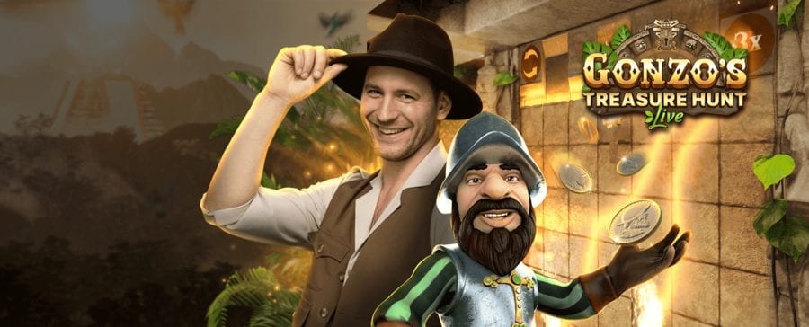 Gonzo's Treasure Hunt Live już w kasynach na żywo